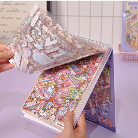 Cuaderno Sticky Scenes